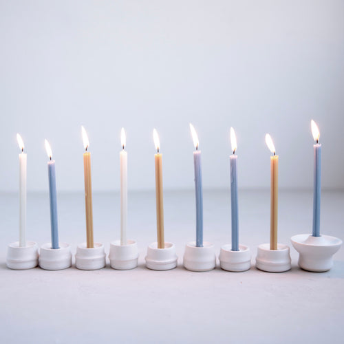 Ceramic Hanukkah Menorah