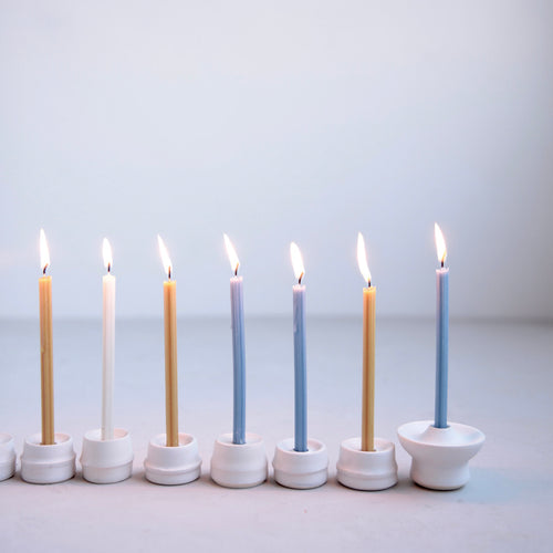 Ceramic Hanukkah Menorah