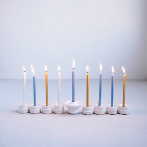 Ceramic Hanukkah Menorah