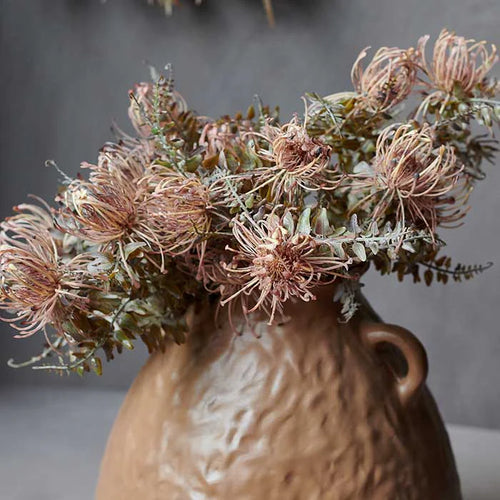 Faux Leucospermum Bush