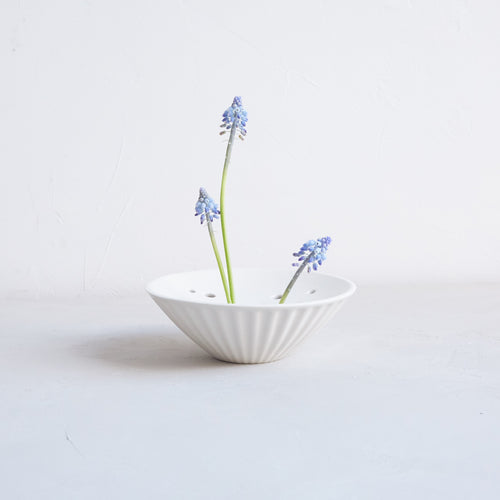 Ceramic Flower Frog Bowl by The Floral Society | zillymonkey